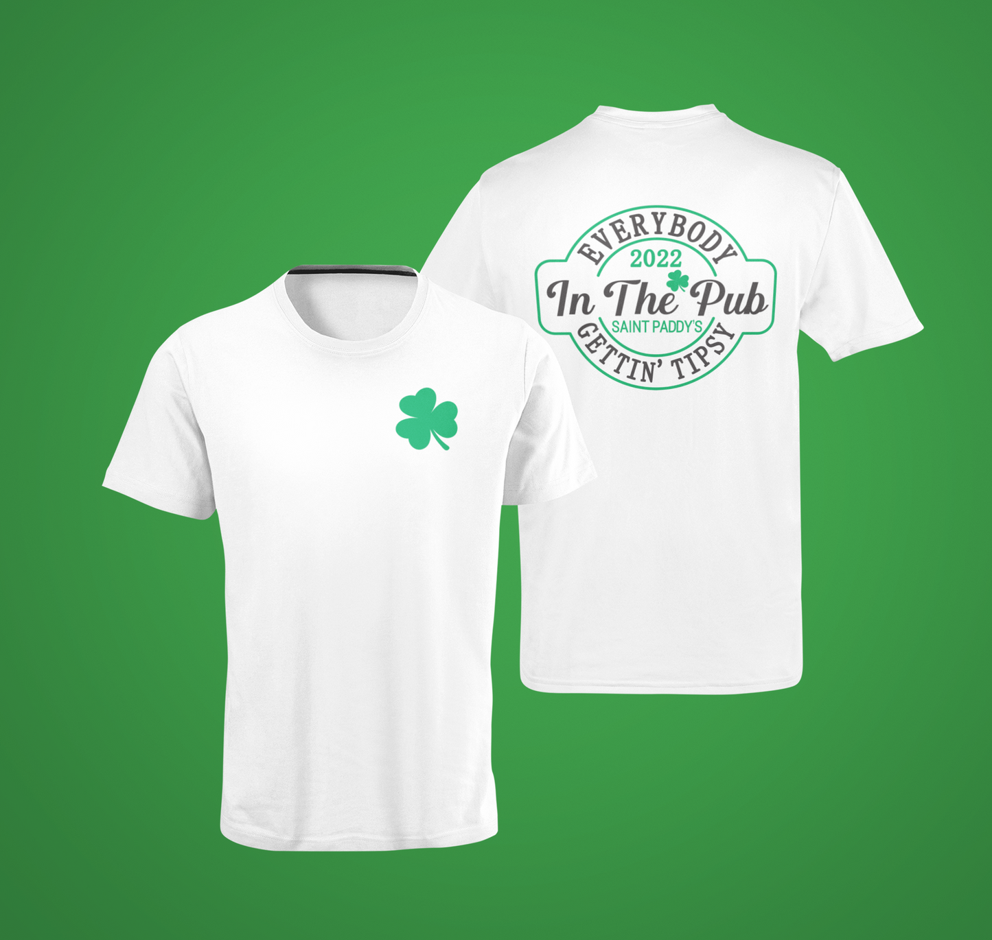 In The Pub - Shamrock Front