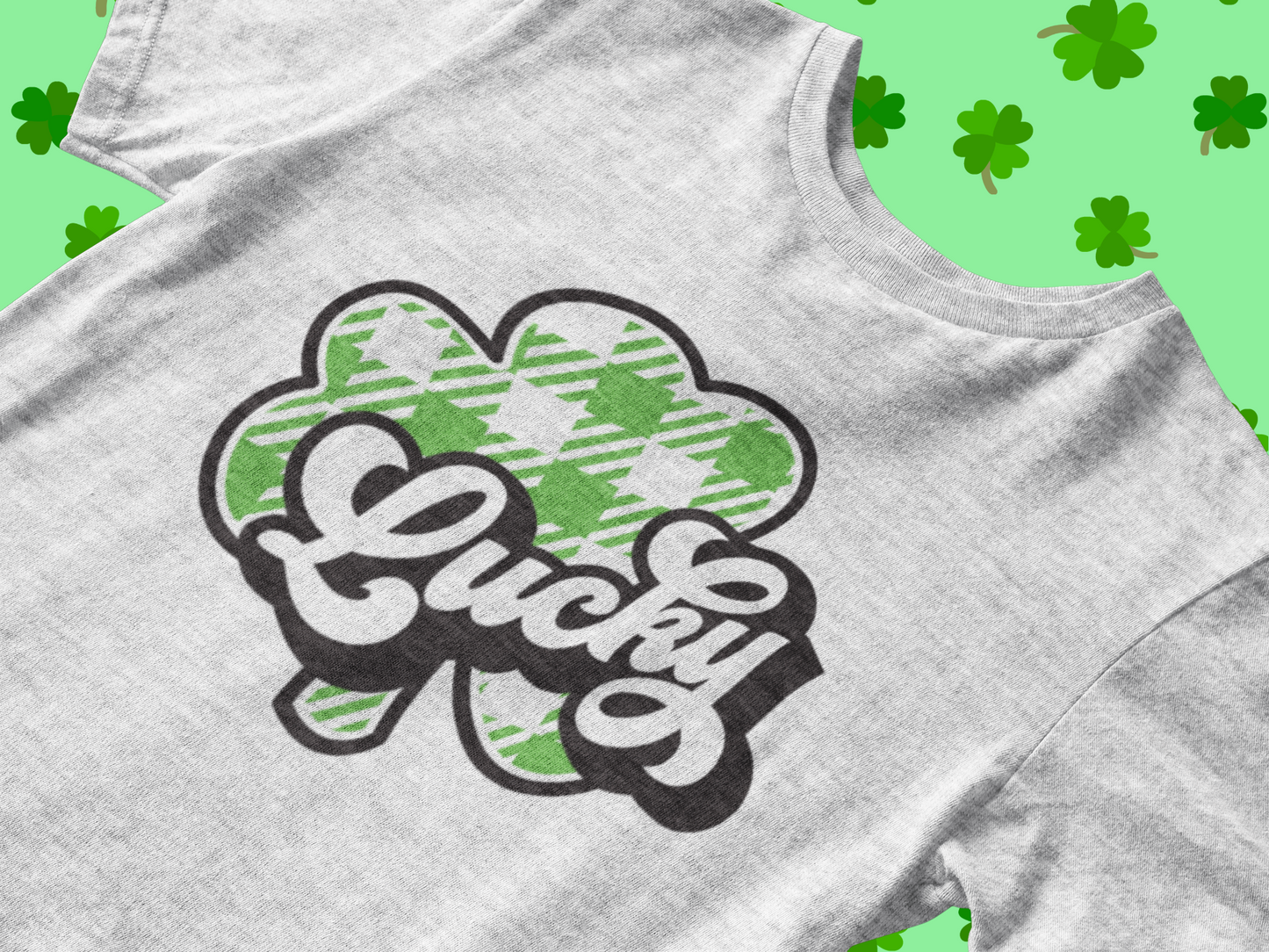 Lucky Plaid Shamrock